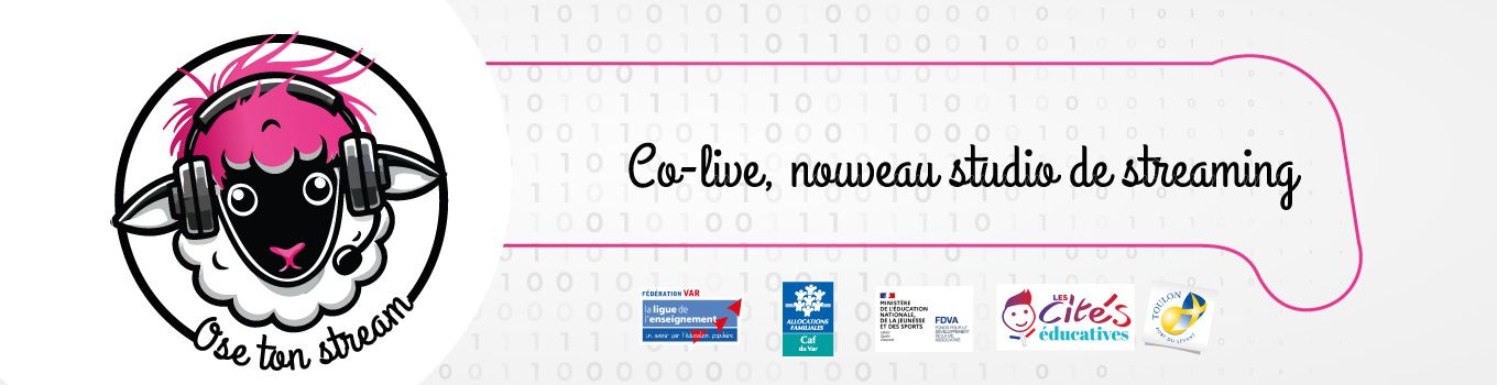 Co-live le studio streaming à Toulon animé par la fol83
